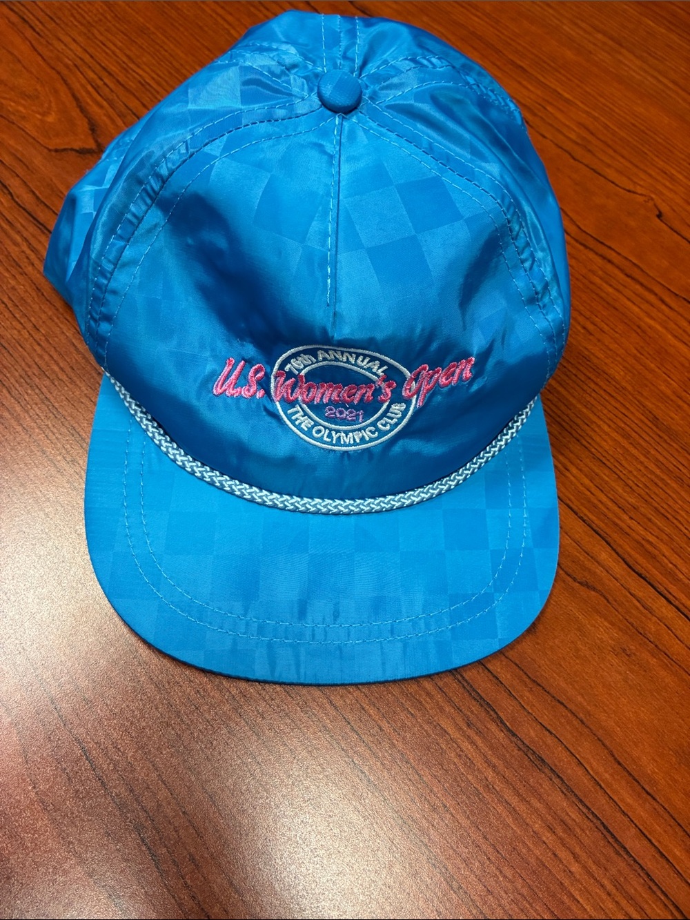 U.S. Women's Open 2021 Blue Rope-Trim Baseball Cap